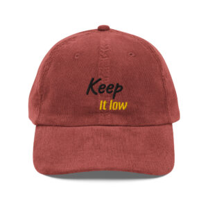 Vintage corduroy cap